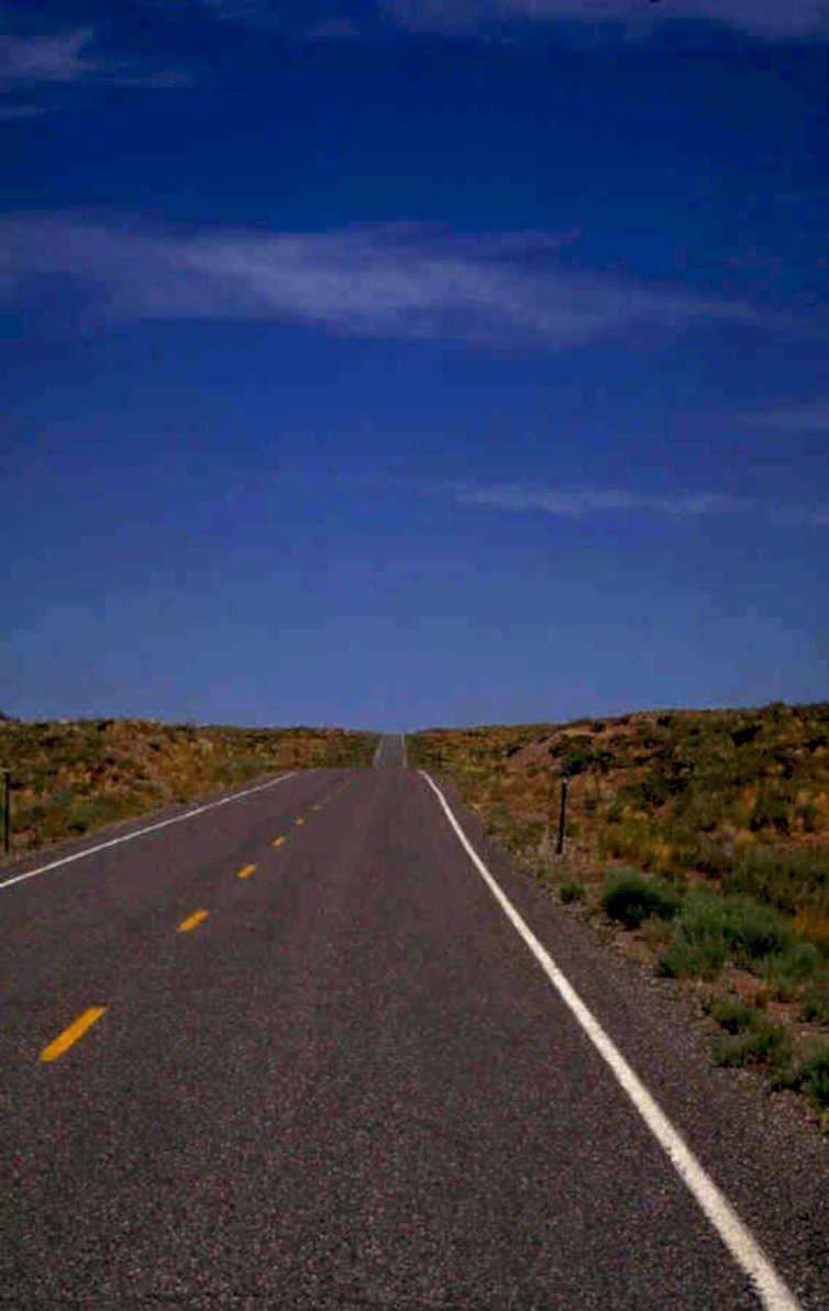 desert highway road 1980s 1990s A4 Photo Print 42