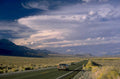 desert highway scene 1980s 1990s A4 Photo Print