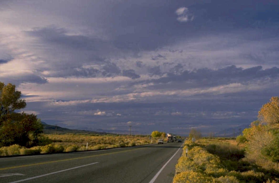 desert highway usa 1980s 1990s A4 Photo Print
