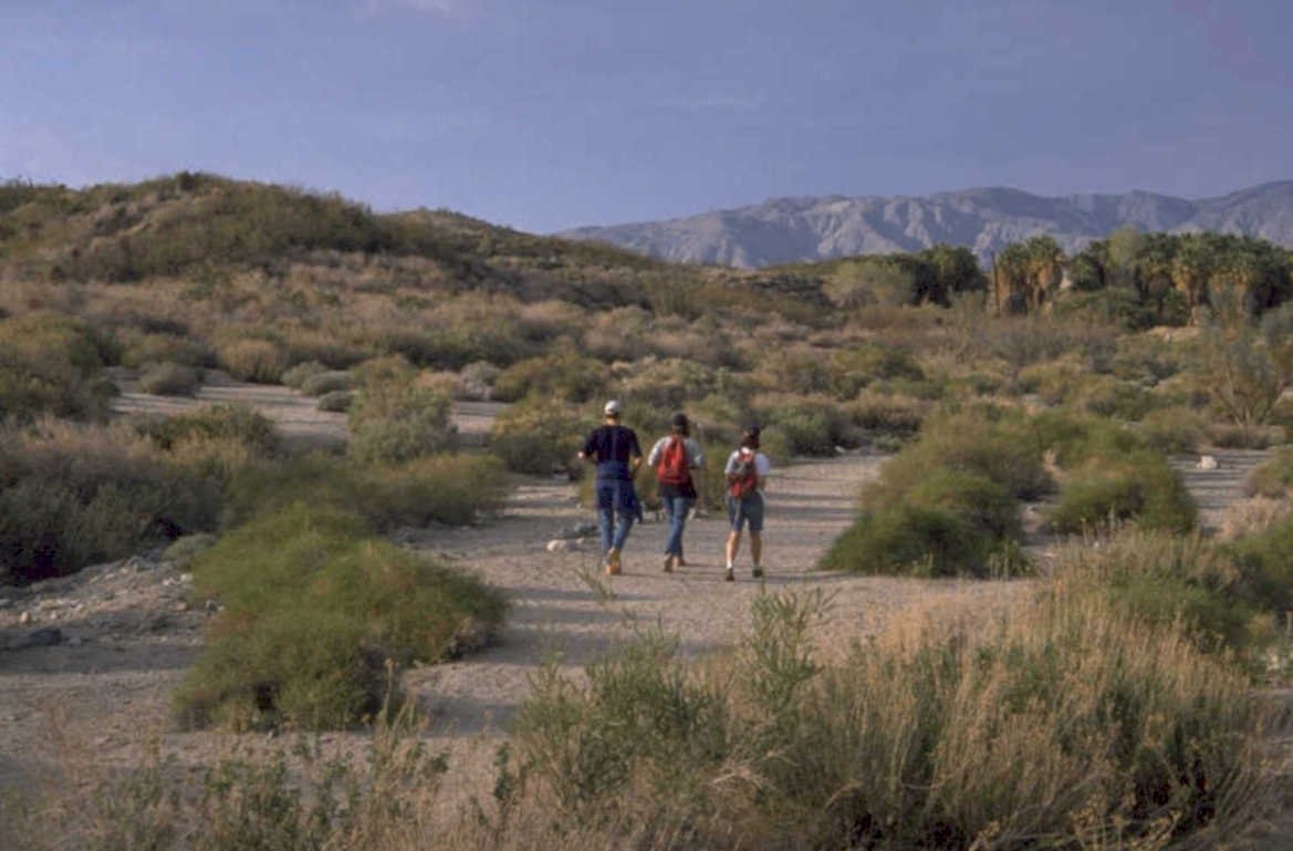 desert hiking runners 1980s 1990s A4 Photo Print