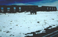 desert ruins wagon Vintage A4 Photo Print