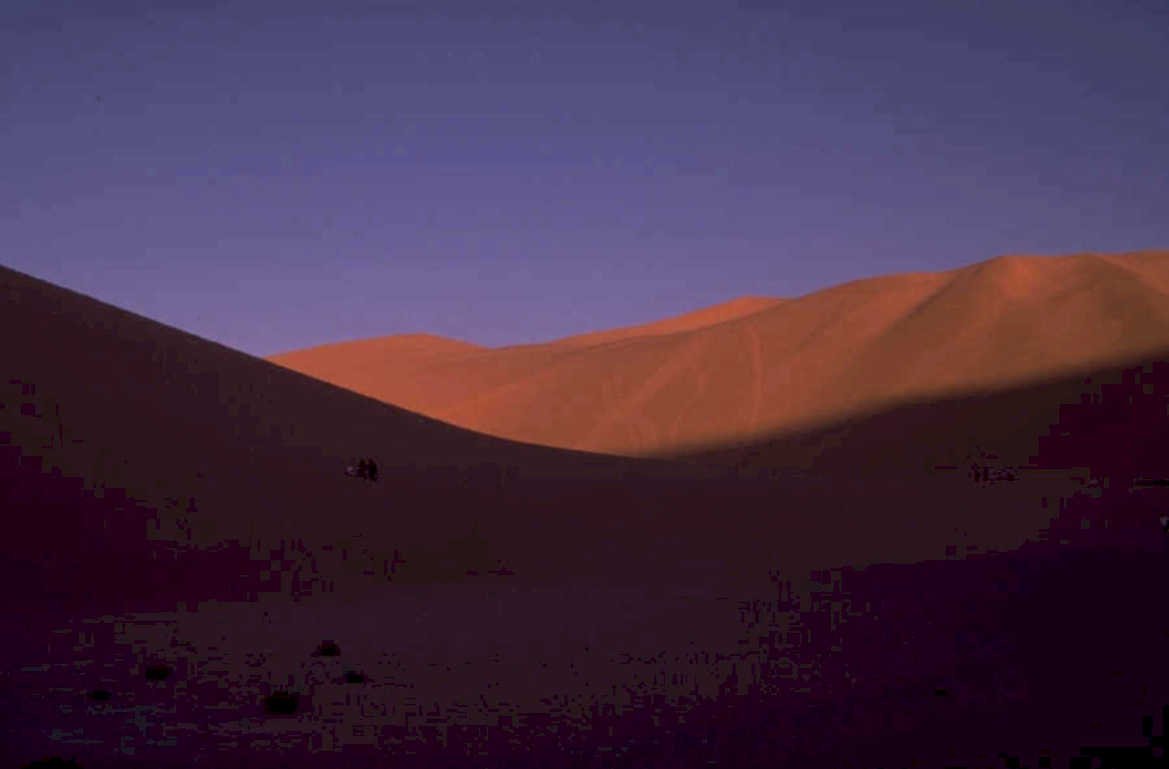 desert sunrise dunes 1980s 1990s A4 Photo Print