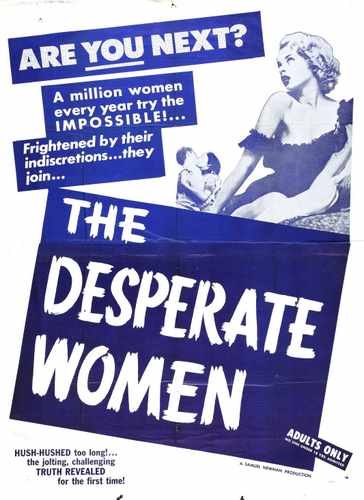 desperate women 1954  01 film star poster A4 Photo Print