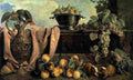 desportes still life with ewer Art A4 Photo Print
