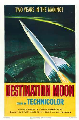 destination moon  01 film star poster A4 Photo Print
