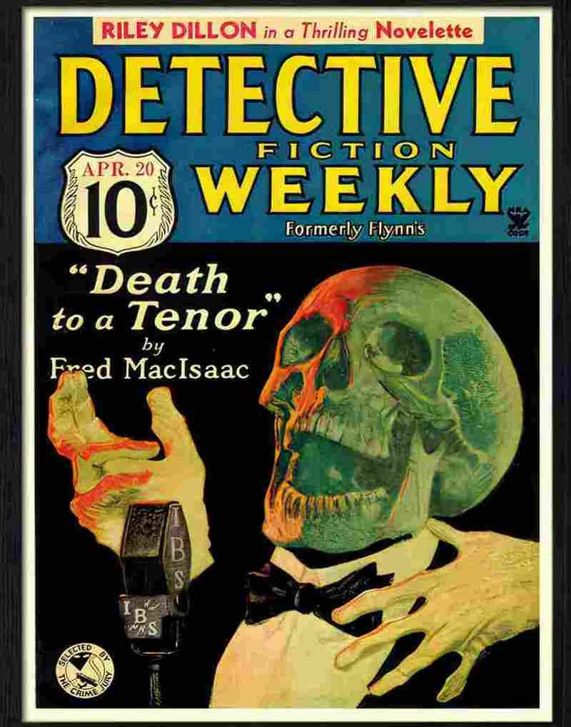detective weekly Advert A4 Photo Print