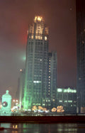 detroit griswold night Vintage A4 Photo Print