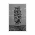 deutschalnd kiel segelschulschiff gorch fock Vintage A4 Photo Print