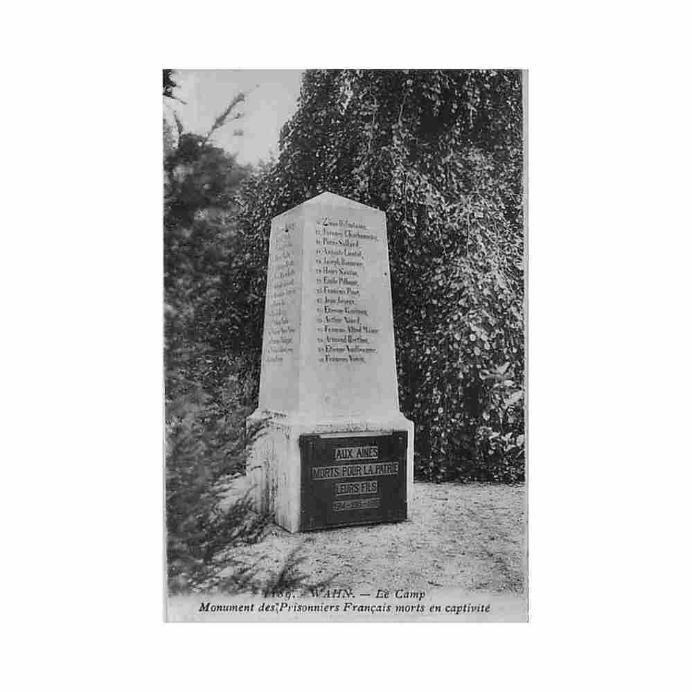 deutschalnd wahn koln denkmal fur franzosische gefangene in gefangenschaft Vintage A4 Photo Print