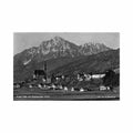 deutschland anger bei reichenhall by totalansicht Vintage A4 Photo Print