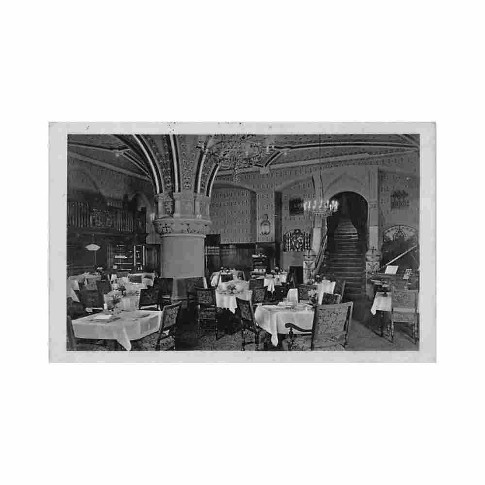 deutschland berlin restaurant kaiser keller im kaiser hotel berlin w 8 friedrichstrasse 176 178 Vintage A4 Photo Print