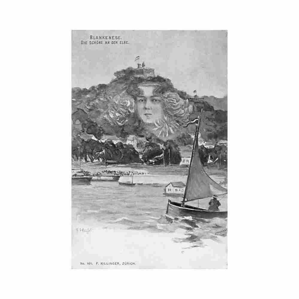 deutschland blankensee mecklenburg mv f killinger 161 Vintage A4 Photo Print