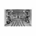 deutschland fahrschiff deutschland wagendeck Vintage A4 Photo Print