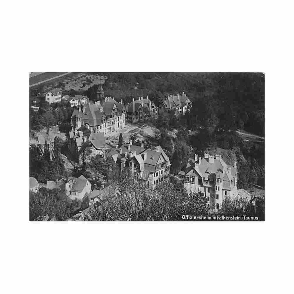 deutschland falkeinstein i taunus he offiziersheim Vintage A4 Photo Print