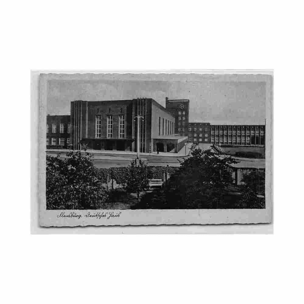 deutschland flensburg deutsches haus Vintage A4 Photo Print