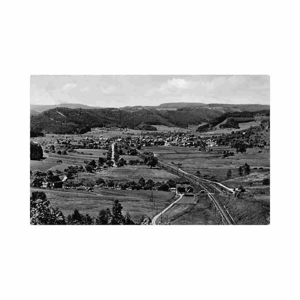 deutschland fornsbach bw kurhaus herrmann Vintage A4 Photo Print
