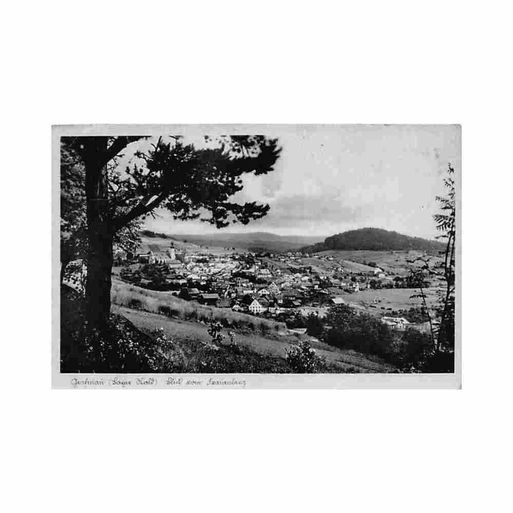 deutschland grafenau by totalansicht Vintage A4 Photo Print