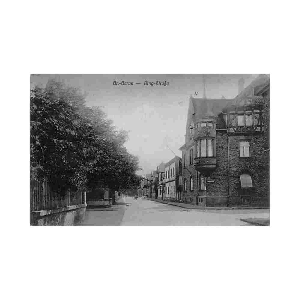 deutschland gross gerau ring strasse Vintage A4 Photo Print