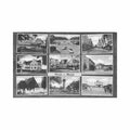 deutschland heide gruss aus Vintage A4 Photo Print