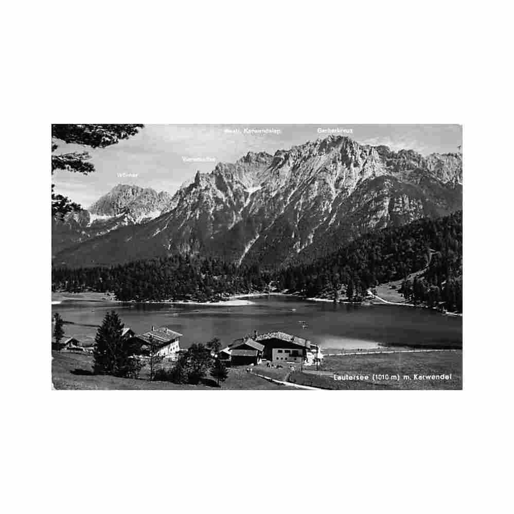 deutschland lautersee by totalansicht Vintage A4 Photo Print