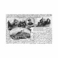 deutschland mindelheim by mehrfachansicht verlag von ad hundegger mindelheim Vintage A4 Photo Print