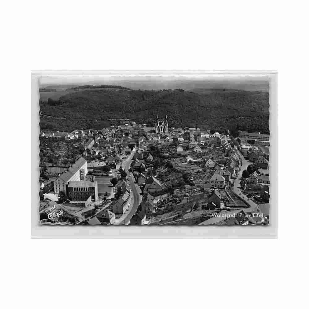 deutschland prum luftaufnahme Vintage A4 Photo Print