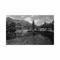deutschland riessersee by mit kramer Vintage A4 Photo Print