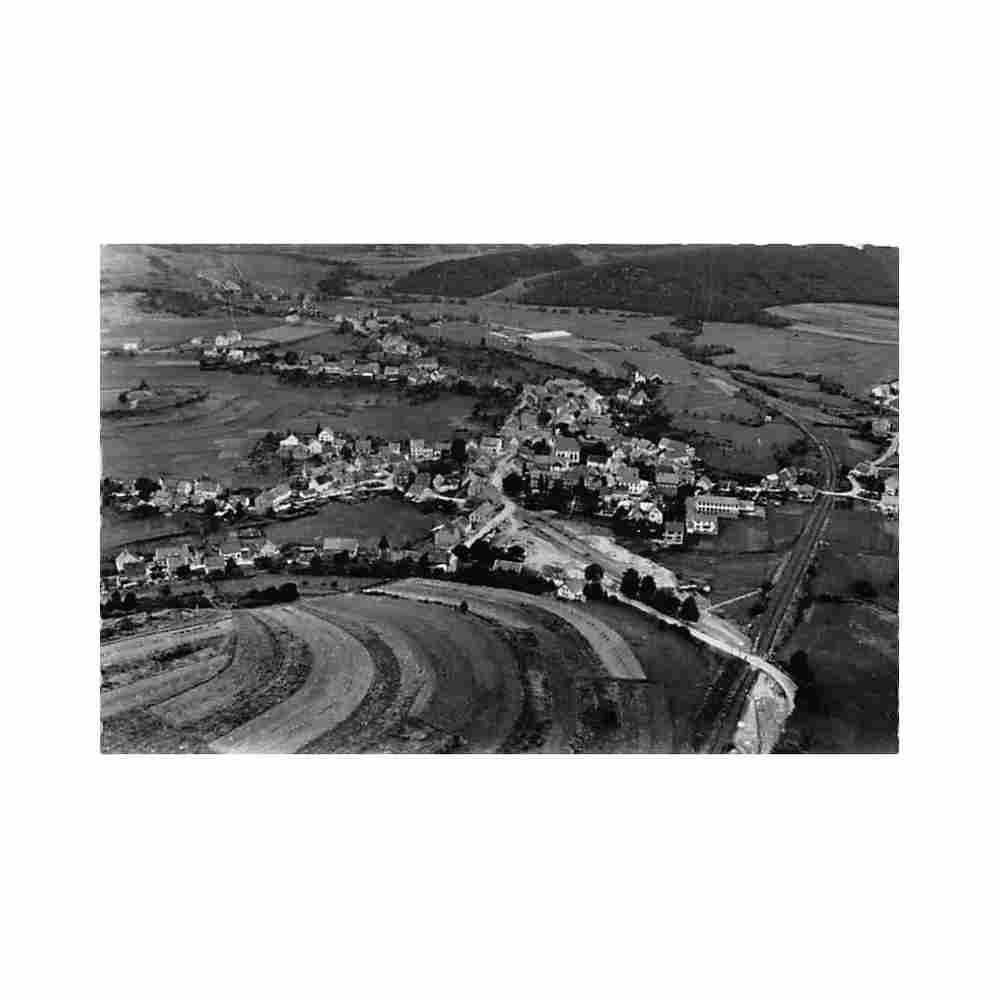 deutschland sotern luftaufnahme gideon molter lebensmittel Vintage A4 Photo Print