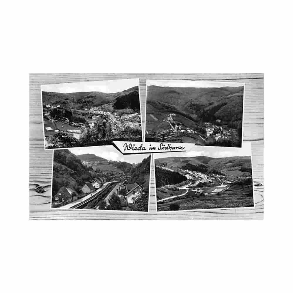 deutschland wieda ni sudharz Vintage A4 Photo Print