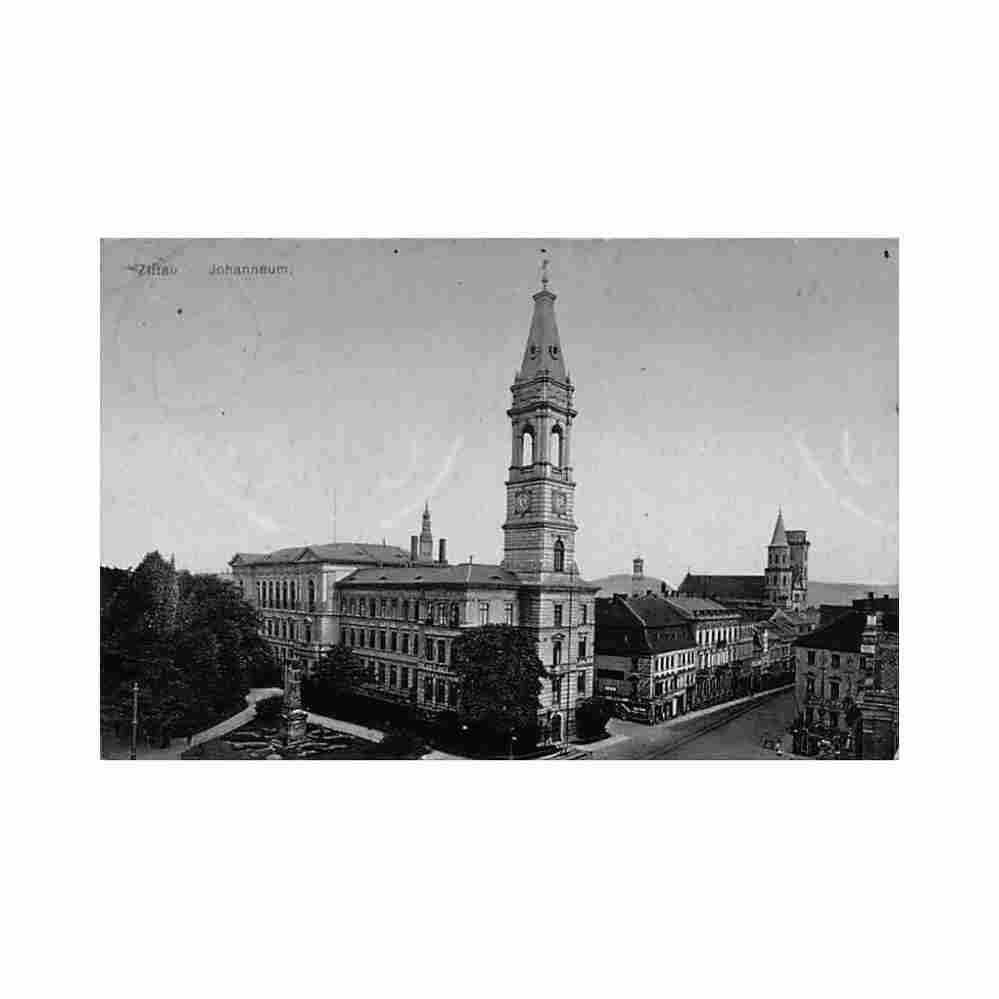 deutschland zittau sn johanneum Vintage A4 Photo Print