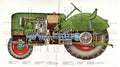 deutz45 cutaway A4 Photo Print