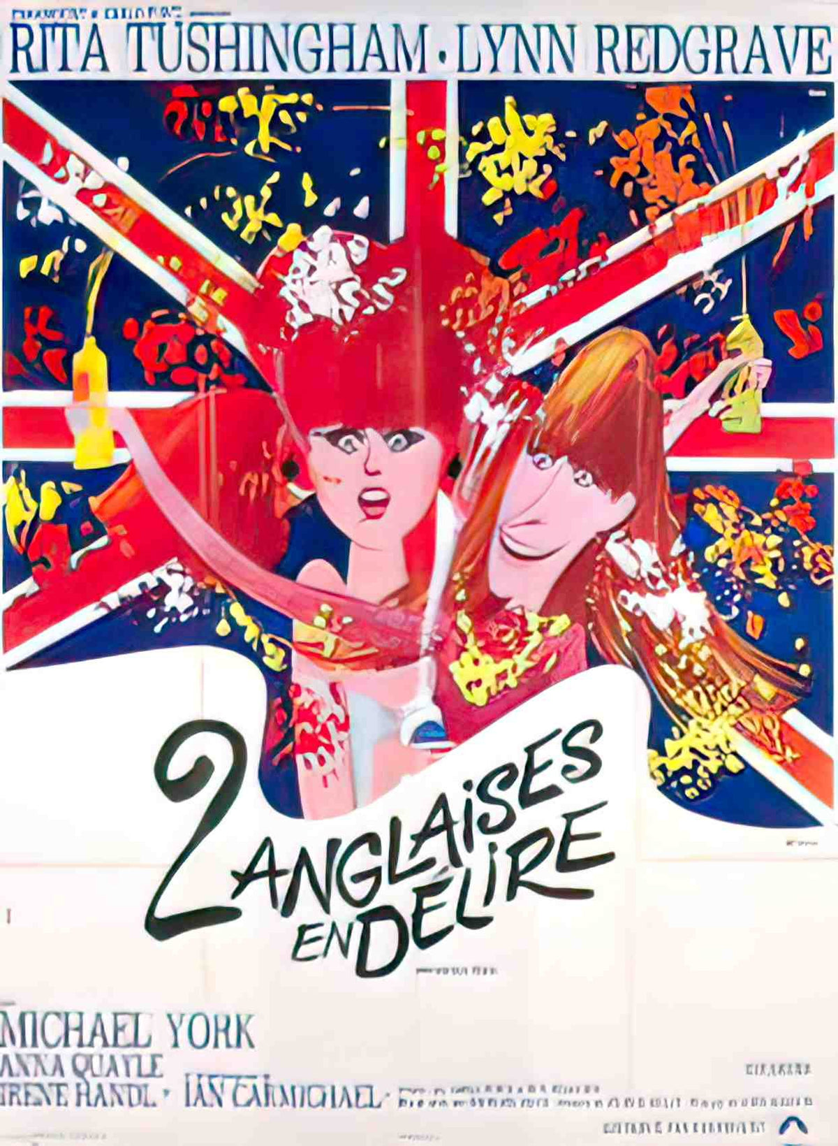 deux anglaises en delire Advert A4 Photo Print