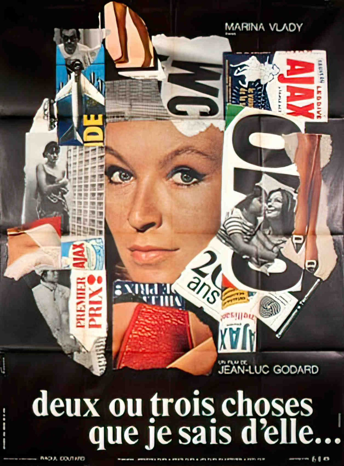 deux ou trois choses Advert A4 Photo Print