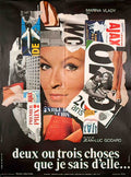 deux ou trois choses pt Advert A4 Photo Print
