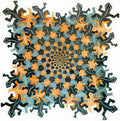 development iii mc escher 1939 A4 Photo Print