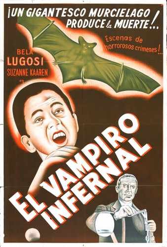 devil bat  02 film star poster A4 Photo Print