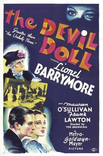 devil doll 1936  01 film star poster A4 Photo Print