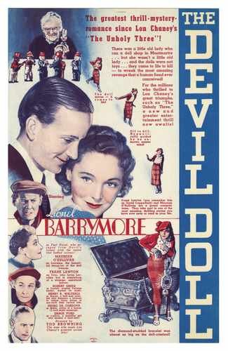 devil doll 1936  02 film star poster A4 Photo Print