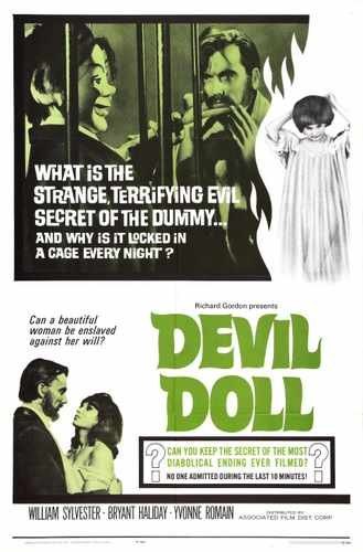 devil doll 1964  01 film star poster A4 Photo Print
