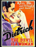 devil is a woman marlene dietrich Advert A4 Photo Print