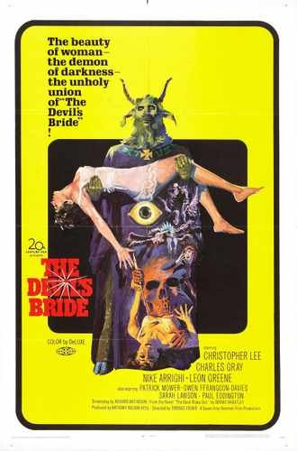 devil rides out  01 film star poster A4 Photo Print