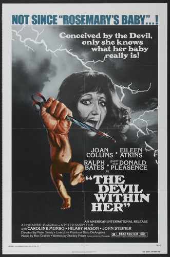 devil within her  01 film star poster A4 Photo Print