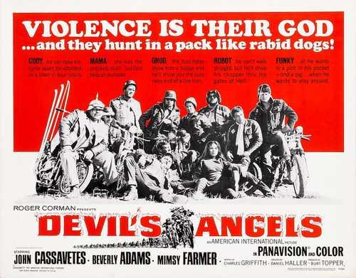 devils angels  02 film star poster A4 Photo Print