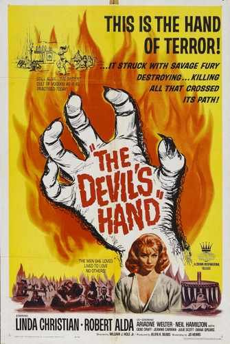 devils hand  01 film star poster A4 Photo Print