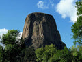 devils tower wyoming1980s 1990s A4 Photo Print