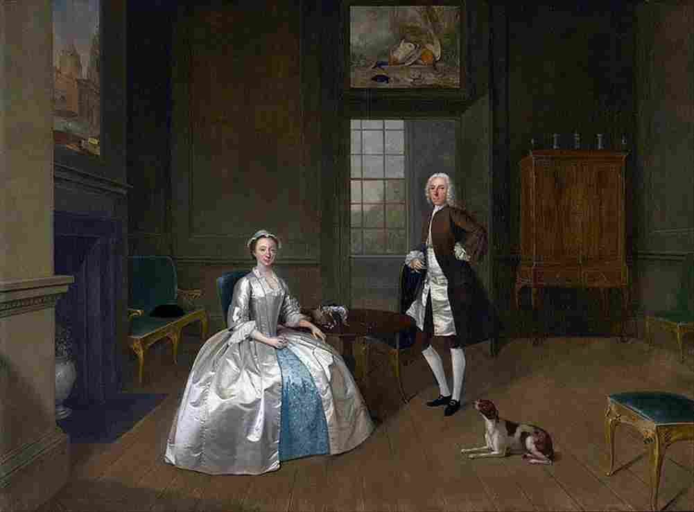 devis Mr and Mrs Atherton Art A4 Photo Print