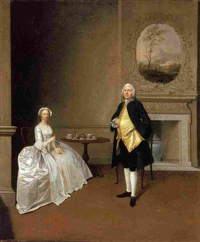 devis Mr and Mrs Hill Art A4 Photo Print