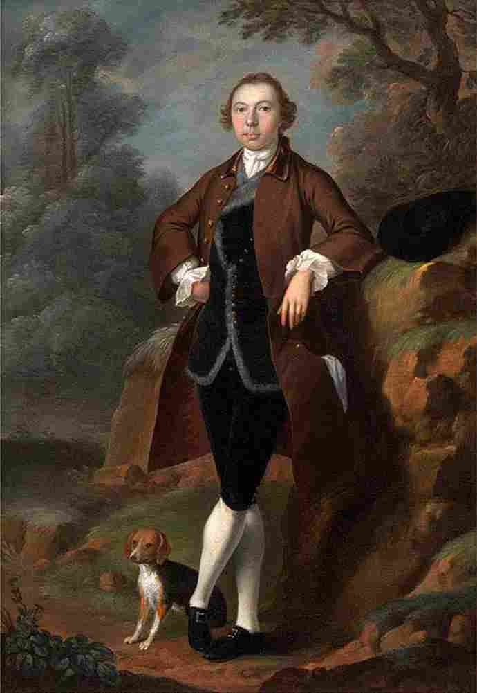 devis William Farington of Shawe Hall Lancashire Art A4 Photo Print