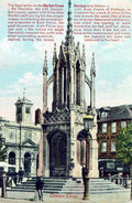 devizes cross churchVintage 1880s 1900s A4 Photo Print