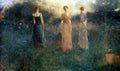 dewing In the Garden Art A4 Photo Print